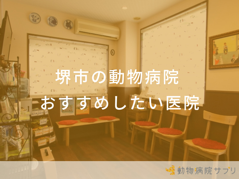 堺市の動物病院 おすすめしたい医院