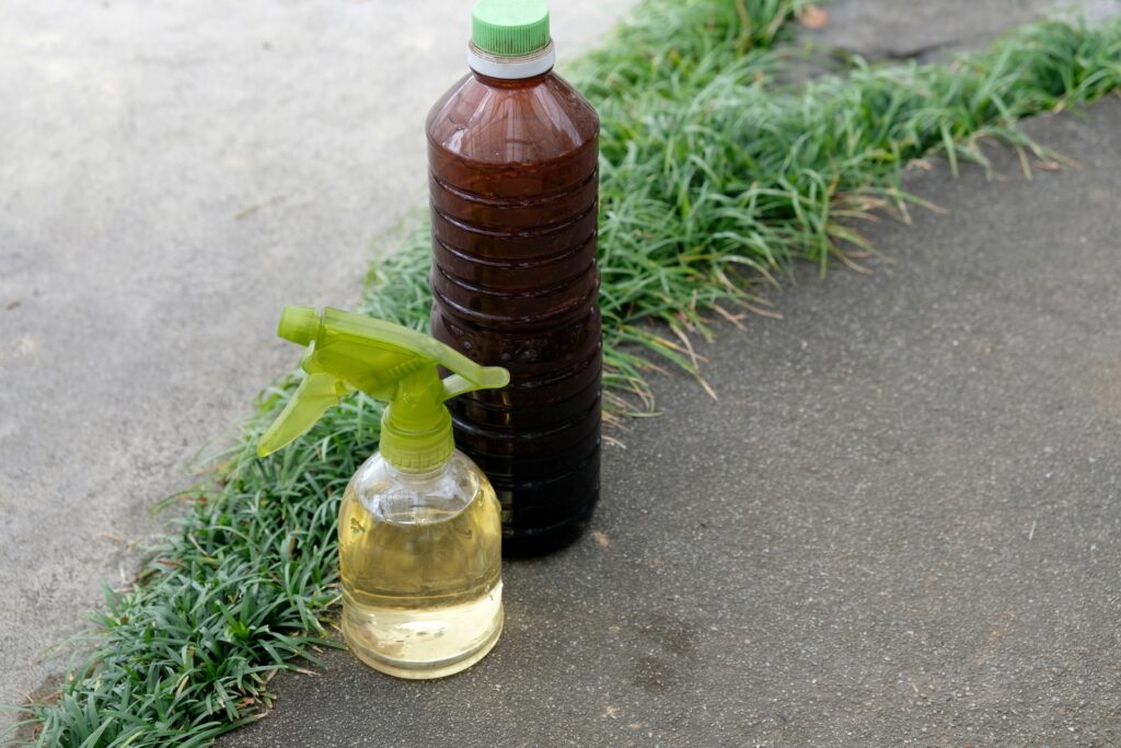 手作りの木酢液