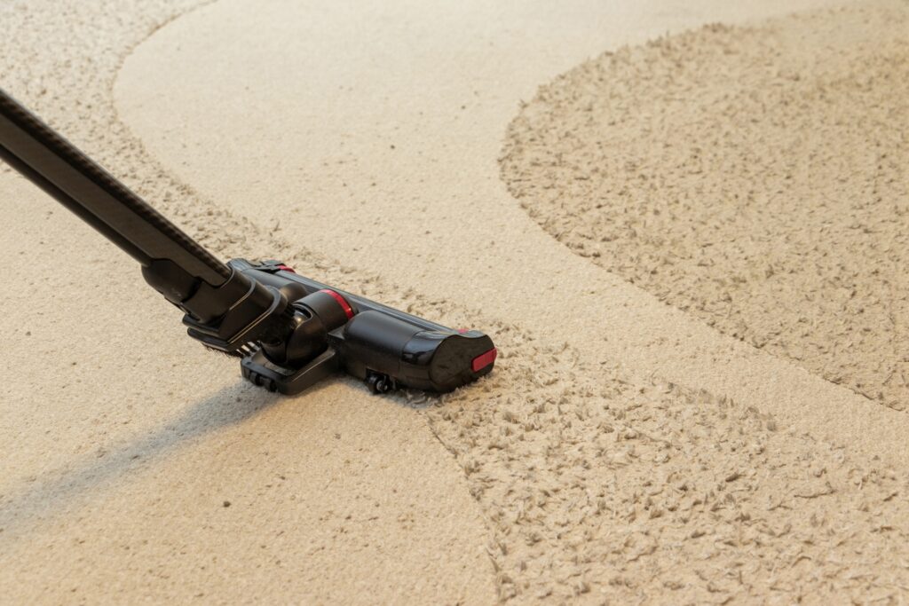 カーペットの掃除