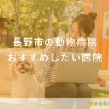 長野市の動物病院おすすめしたい医院